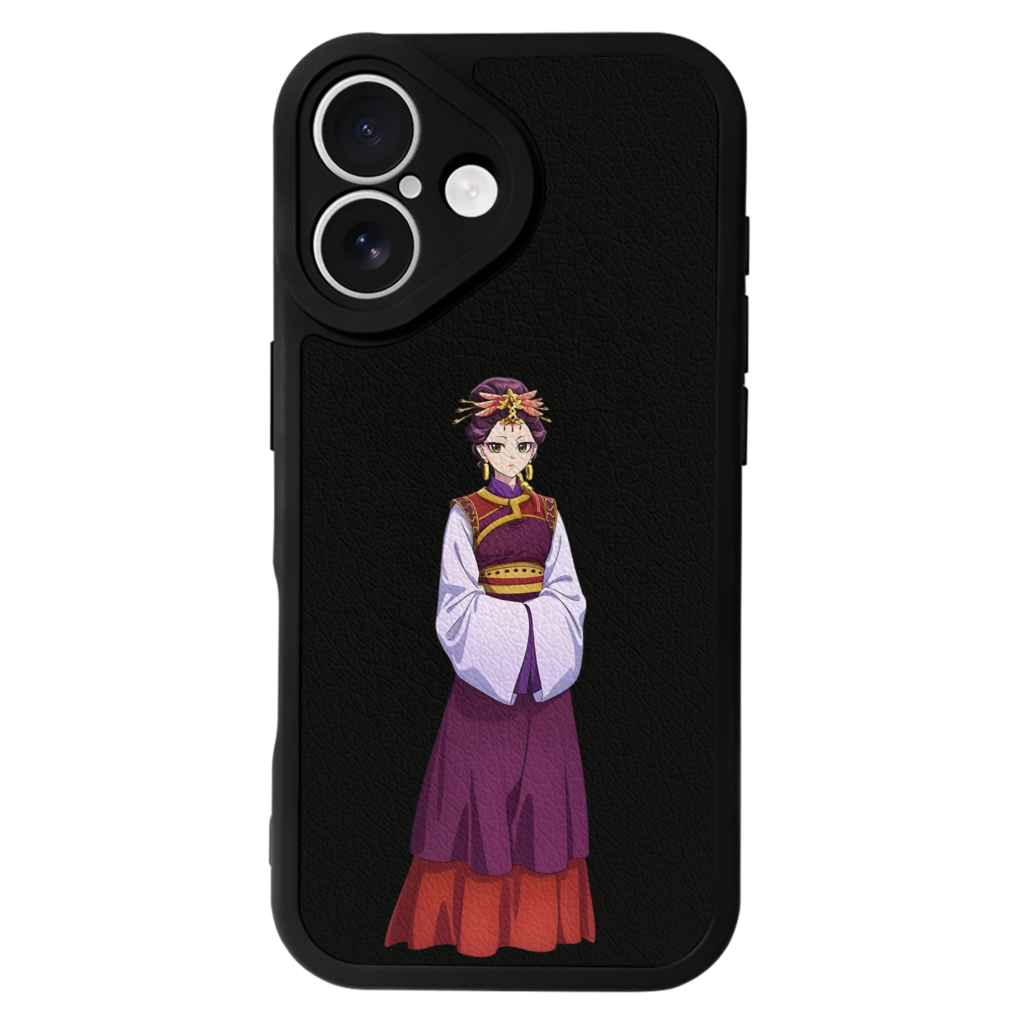 （画像用） 薬屋のひとりごと The Apothecary Diaries 【iPhone 16シリーズ対応】シリコンスマホケース（レザー調） 材質：シリコン